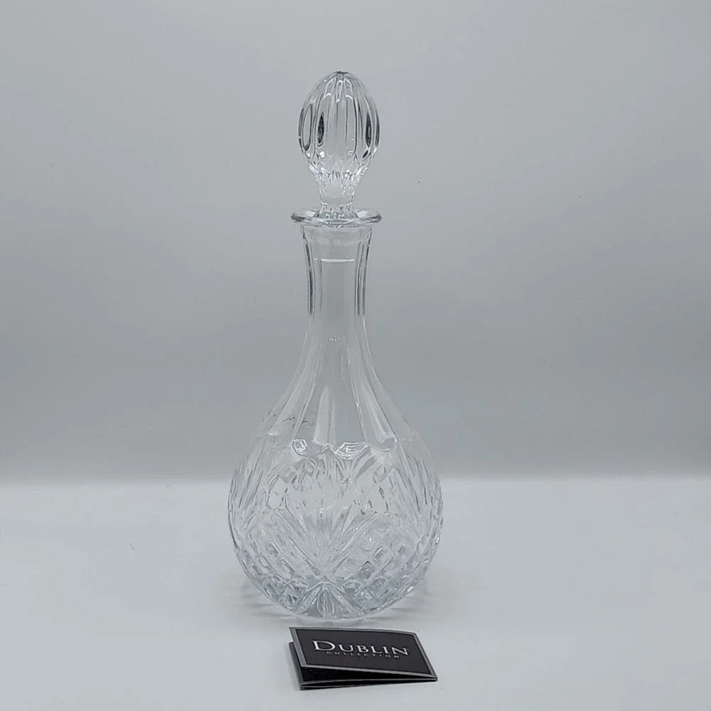 Godinger Liquor Decanter For Wine & Whiskey Dublin Collection 28oz - 850 ml NEW